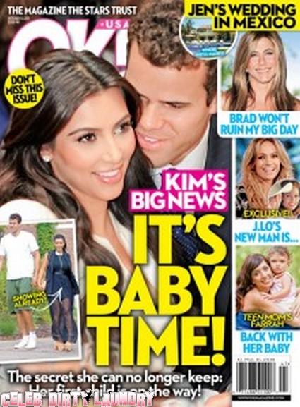 It’s Baby Time For Kim Kardashian and Kris Humphries!