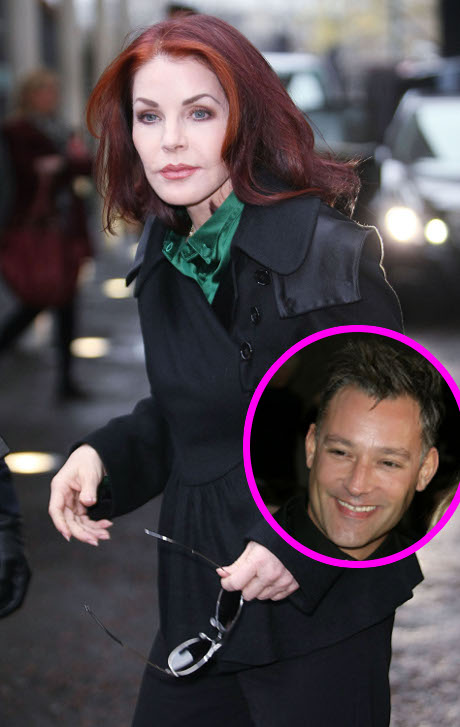 Priscilla Presley Enamored by Fresh Young Boy Toy Toby Anstis: The Couple Gets Flirty!