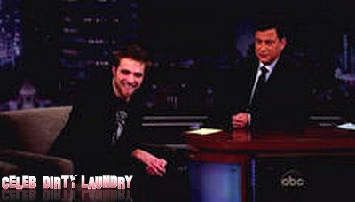 Robert Pattinson Talks Thrusting in Front of his Parents! (Video)