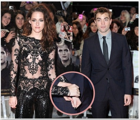 Breaking News: Kristen Stewart Refuses To Hold Robert Pattinson’s Hand at Breaking Dawn Part 2 London Premiere