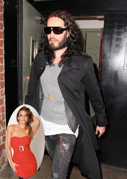 Russell Brand Rebounding With Hot Mexican Artist