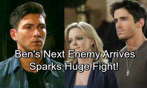 Days of Our Lives Spoilers: Ben’s Next Enemy Hits Town – Furious Shawn Wants Him Away from Claire and Ciara, Fears Bring a Battle