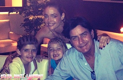 Another Family Vacation For Charlie Sheen And Denise Richards - Can Marriage Be Far Off? (Poll)