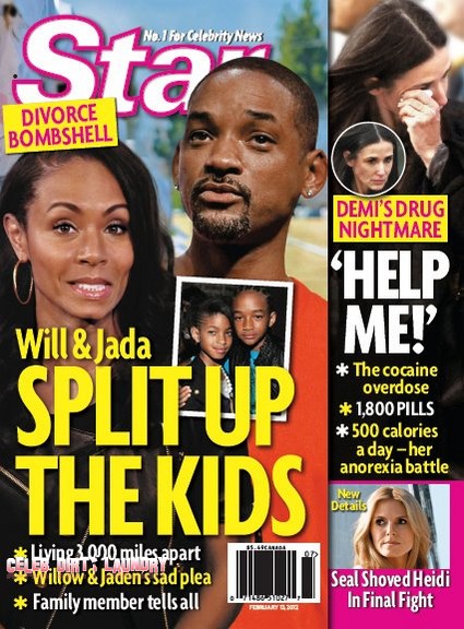 Will And Jada Smith Divide Up Their Kids For Divorce