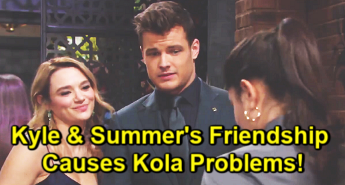 The Young and the Restless Spoilers: Summer's Friendship With Kyle Means Kola's Not Secure - Will Theo & Lola Get Too Close?