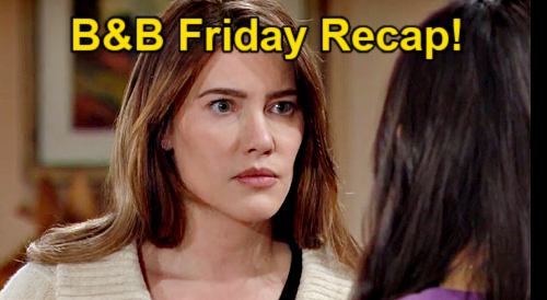 The Bold and the Beautiful Friday, March 7 Recap: Steffy Barges In, Warns Luna Will Never See Finn Again