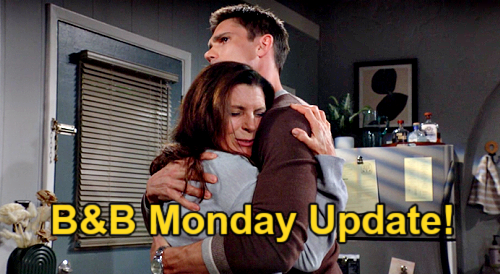 The Bold and the Beautiful Monday, May 6 Update: Finn Dotes on Sheila Behind Steffy’s Back