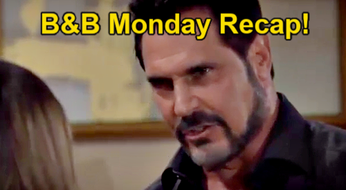The Bold and the Beautiful Monday, September 22 Recap: Bill Locks Luna Up, Will Cries Over Confession