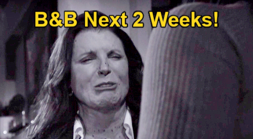 The Bold and the Beautiful Next 2 Weeks: Finn Hallucinates Sheila – Bill to the Rescue – Deacon’s World Spins Out