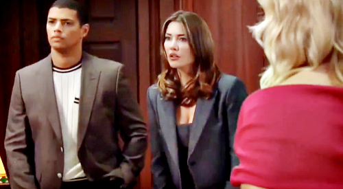 The Bold and the Beautiful Next 2 Weeks: Hope’s Logan Debut Causes Chaos, Brooke, Steffy and Ridge Outraged