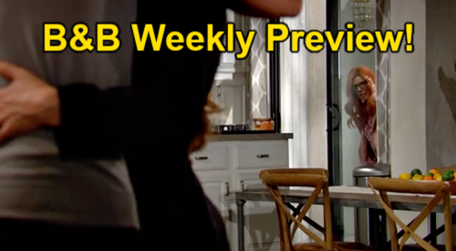 The Bold and the Beautiful Preview Week of September 5: Peeping Lina - Sheila Spies on Finn and Steffy at Home