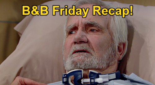 The Bold and the Beautiful Recap: Friday, December 22 – Eric’s Christmas Miracle Arrives – Finn’s Treatment Pays Off