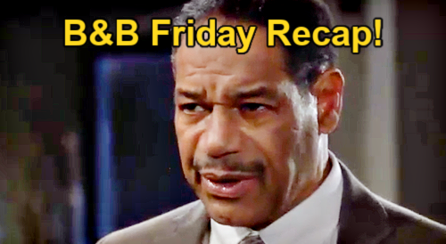 The Bold and the Beautiful Recap: Friday, March 1 – Steffy Learns Sheila Unarmed – Deacon Reacts to Finn’s Grim News