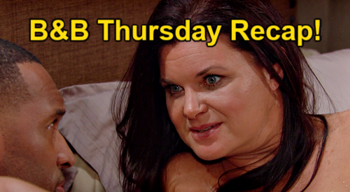 The Bold and the Beautiful Recap: Thursday, April 27 – Katie’s Quinn Question for Carter – Sheila Warns Steffy