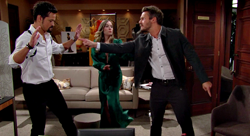 The Bold and the Beautiful Recap: Thursday, April 6 – Liam Shoves Thomas & Barks Orders – Hope Refuses to Go Home with Husband