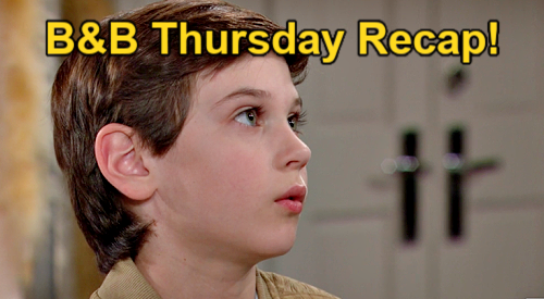 The Bold and the Beautiful Recap: Thursday, March 28 – Hope Screams & Throws Ring – Douglas Leaves with Thomas