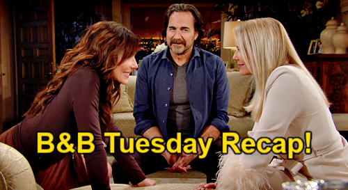 The Bold and the Beautiful Recap: Tuesday, April 4 – Taylor & Brooke Romantic Confusion – Ridge Gets the Wrong Idea