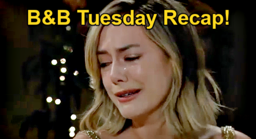 The Bold and the Beautiful Recap: Tuesday, March 19 – Hope Cries Over Ruining Everything – Steffy Protects Thomas’ Sanity