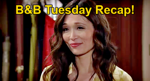 The Bold and the Beautiful Recap: Tuesday, November 14 – Poppy Interrupts Luna & RJ’s Private Moment
