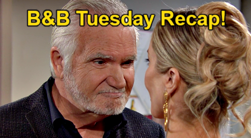 The Bold and the Beautiful Recap: Tuesday, October 31 – RJ Cracks Under Brooke’s Pressure – Countess’ Dress Fury Erupts