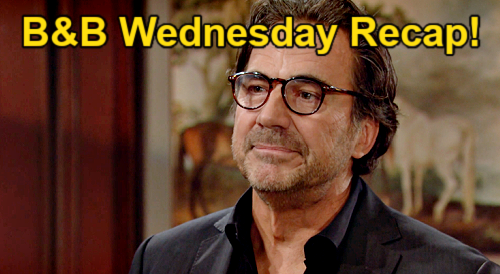 The Bold and the Beautiful Recap: Wednesday, November 1 – Ridge Wins Showdown But RJ’s Eric News Changes the Game