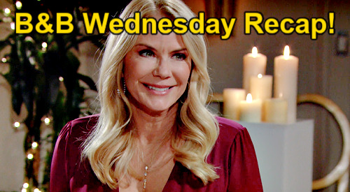 The Bold and the Beautiful Recap: Wednesday, November 22 – Brooke Reacts to Ridge’s Amazing Gift