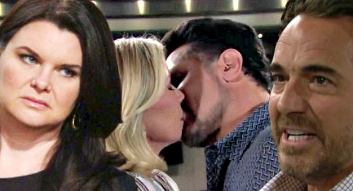 The Bold and the Beautiful Spoilers: Bill & Brooke’s Kiss Haunts in New B&B Episodes – Katie & Ridge Can’t Get Past Betrayal