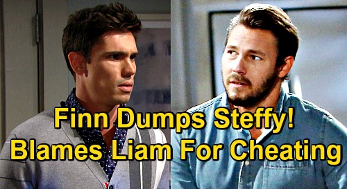 The Bold and the Beautiful Spoilers: Finn Dumps Steffy After She Cheats - Attacks Liam For Drawing Ex Into Thomas & Hope Drama?