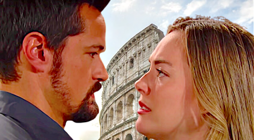 The Bold and the Beautiful Spoilers: Hope & Thomas’ Rome Escape – Couple Heads Back to Italy Using Creative Travel Route