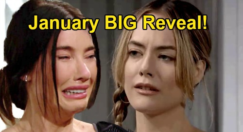The Bold and the Beautiful Spoilers: January Big Reveal Details, Steffy & Liam’s Secret Exposed – B&B Breakups & Consequences