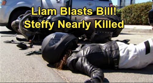 The Bold and the Beautiful Spoilers: Liam Blasts Distracted Driver Bill – Blames Father for Nearly Killing Steffy on the Road?