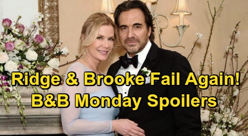 The Bold and the Beautiful Spoilers: Monday, August 24 - Ridge & Brooke’s Reunion Hits A Snag - Sparks Fly For Carter & Zoe