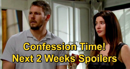 The Bold and the Beautiful Spoilers Next 2 Weeks: Liam & Steffy Confession – Hope Confides in Thomas – Paris Accuses Jealous Zoe