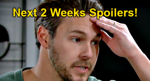 The Bold and the Beautiful Spoilers Next 2 Weeks: Ridge Defends Thomas – Baker Grills Liam – Eric & Donna Close Moments