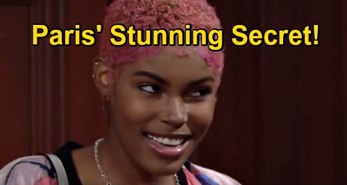 The Bold and the Beautiful Spoilers: Paris’ Stunning Secret Revealed – Zoe’s Sister Bomb as Zende & Carter Story Heats Up