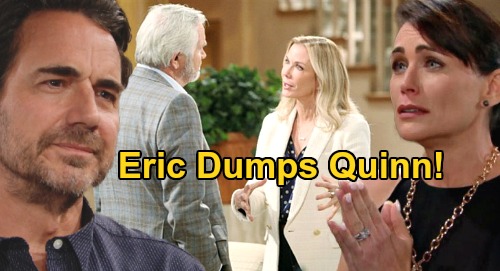 The Bold and the Beautiful Spoilers: Brooke Exposes Quinn & Shauna’s Scheme At Ridge Wedding ReDo - Eric Publicly Dumps Quinn?