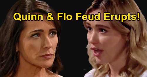 The Bold and the Beautiful Spoilers: Quinn Turns Against Flo – Battles Wyatt's True Love After Shauna Wedding Redo Disaster