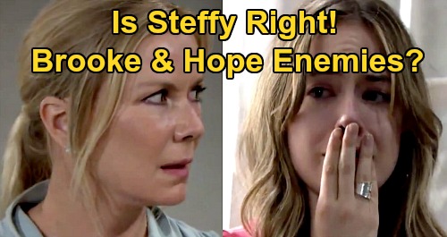 The Bold and the Beautiful Spoilers: Steffy Doesn't Recognize Hope & Brooke As Family - But Are The Logans Friends or Enemies?