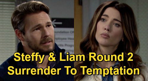 The Bold and the Beautiful Spoilers: Steffy & Liam Can’t Resist Round Two, Surrender to Temptation – Get Caught in the Act?