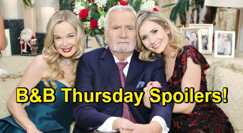 The Bold and the Beautiful Spoilers: Thursday, December 24 - Brooke’s Special Gift - Zende Brings Paris To Forrester Mansion