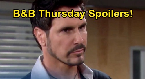 The Bold and the Beautiful Spoilers: Thursday, June 25 - Katie & Steffy Duke It Out - Ridge & Taylor Worry Bill Ruined Steffy