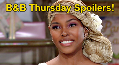 The Bold and the Beautiful Spoilers Thursday, June 30: Quinn Steals a Bicycle - Paris Wedding Smile Turns To Frown