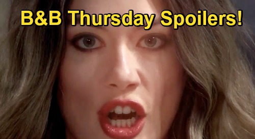 The Bold and the Beautiful Spoilers: Thursday, November 12 - Marriage Proposal Interrupted - Hope Doll Pushes Thomas To Kill Liam