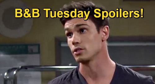 The Bold and the Beautiful Spoilers: Tuesday, December 8 - Thomas Desperate Emergency Surgery - Quinn Eavesdrops On Eric & Shauna