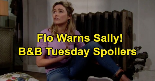 The Bold and the Beautiful Spoilers: Tuesday, July 21 Recap - Katie Won't Take Bill Back - Sally Tells Flo She's Having Wyatt’s Baby