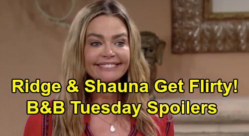 The Bold and the Beautiful Spoilers: Tuesday, September 1 - Shauna & Ridge Get Flirty - Carter & Zoe’s Romantic Lunch