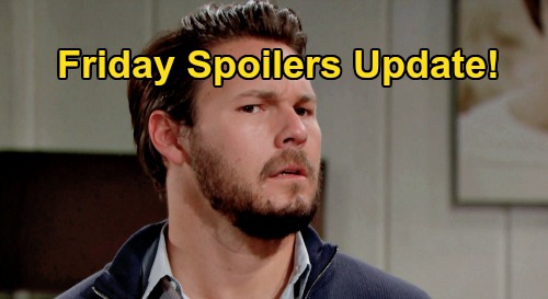 The Bold and the Beautiful Spoilers Update: Friday, October 16 – Steffy Fights Liam Over Kelly & Finn - Hope Fed Up with Hubby