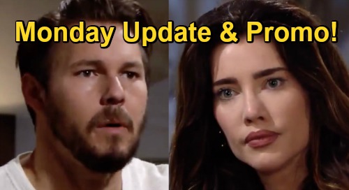 The Bold and the Beautiful Spoilers Update: Monday, December 14 – Liam & Steffy Bury Mistake – Thomas Emotions Pour Out for Hope