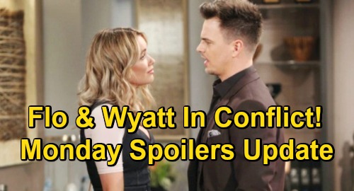 The Bold and the Beautiful Spoilers Update: Monday, November 16 – Wyatt & Flo’s Mama War – Zoe’s Engagement Mixed Emotions