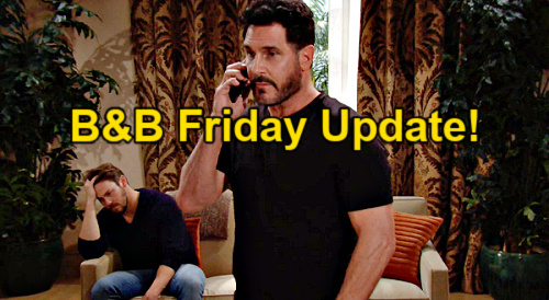 The Bold and the Beautiful Spoilers Update: Friday, April 9 – Hope Rushes to Thomas Urgent Hospital Crisis - Liam's Future Bleak